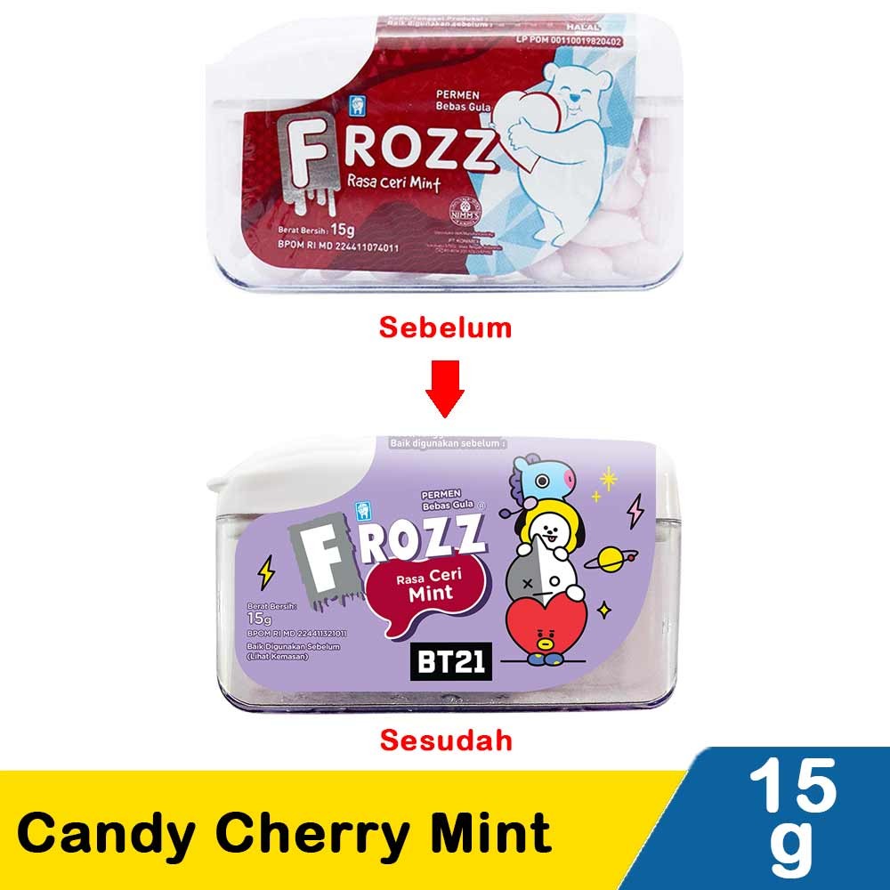 FROZZ CANDY CHERRY MINT 15g