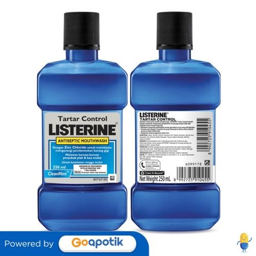 Listerine Tartar Control 250 Ml Botol
