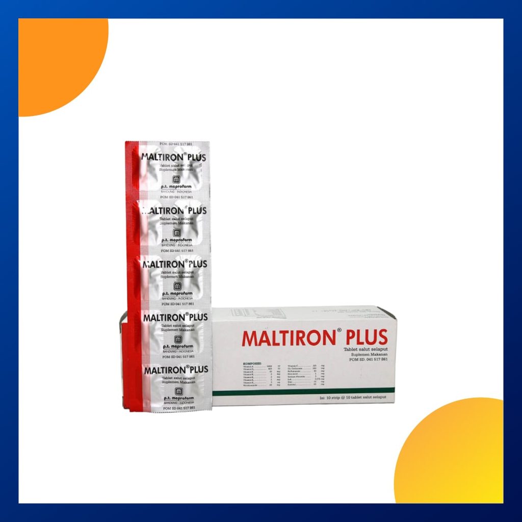 Maltiron Plus Box 100 Tablet