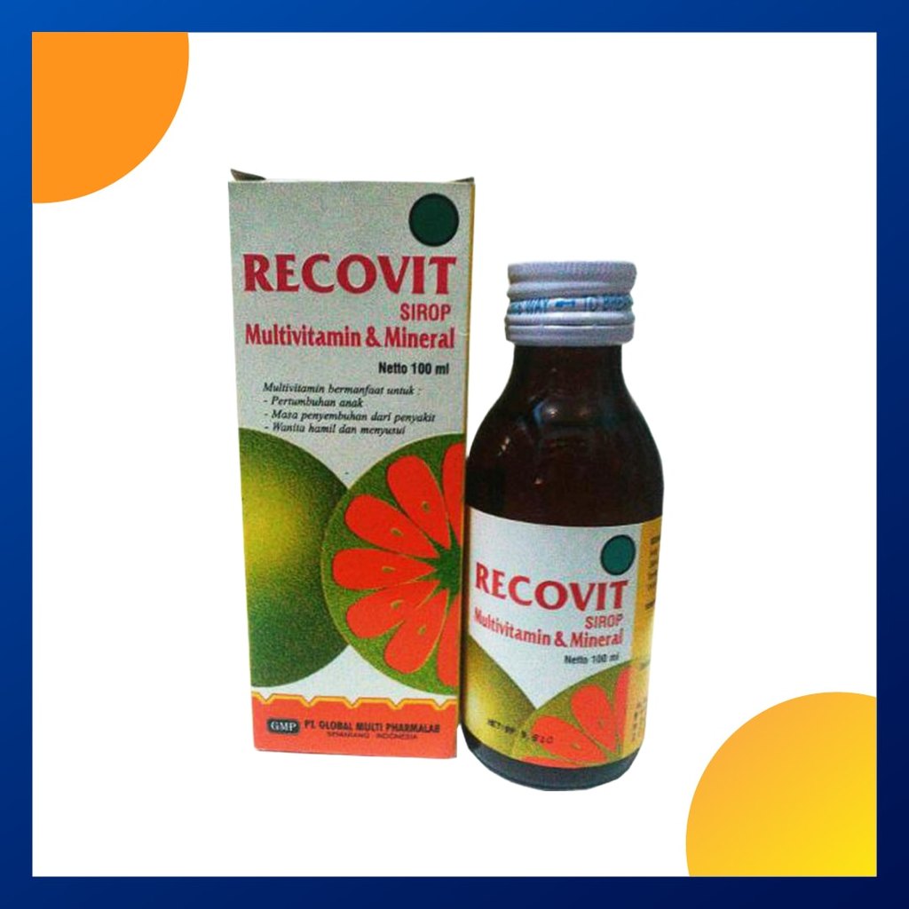 Recovit Syrup Isi 100 Ml Botol