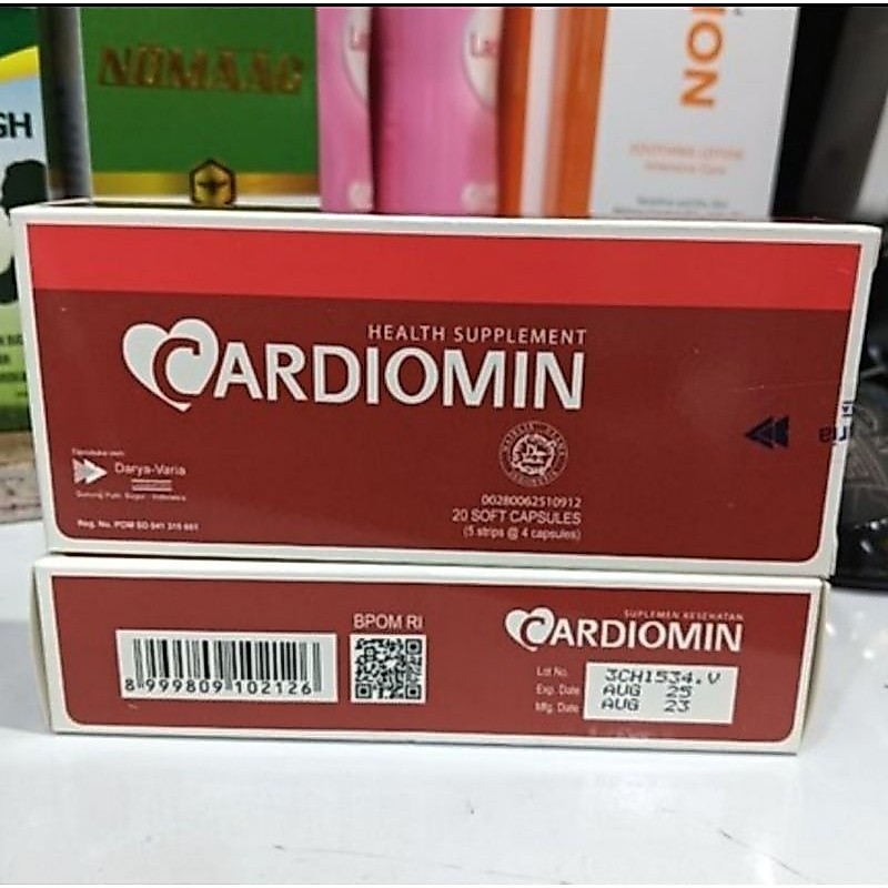 CARDIOMIN BOX 20 KAPSUL