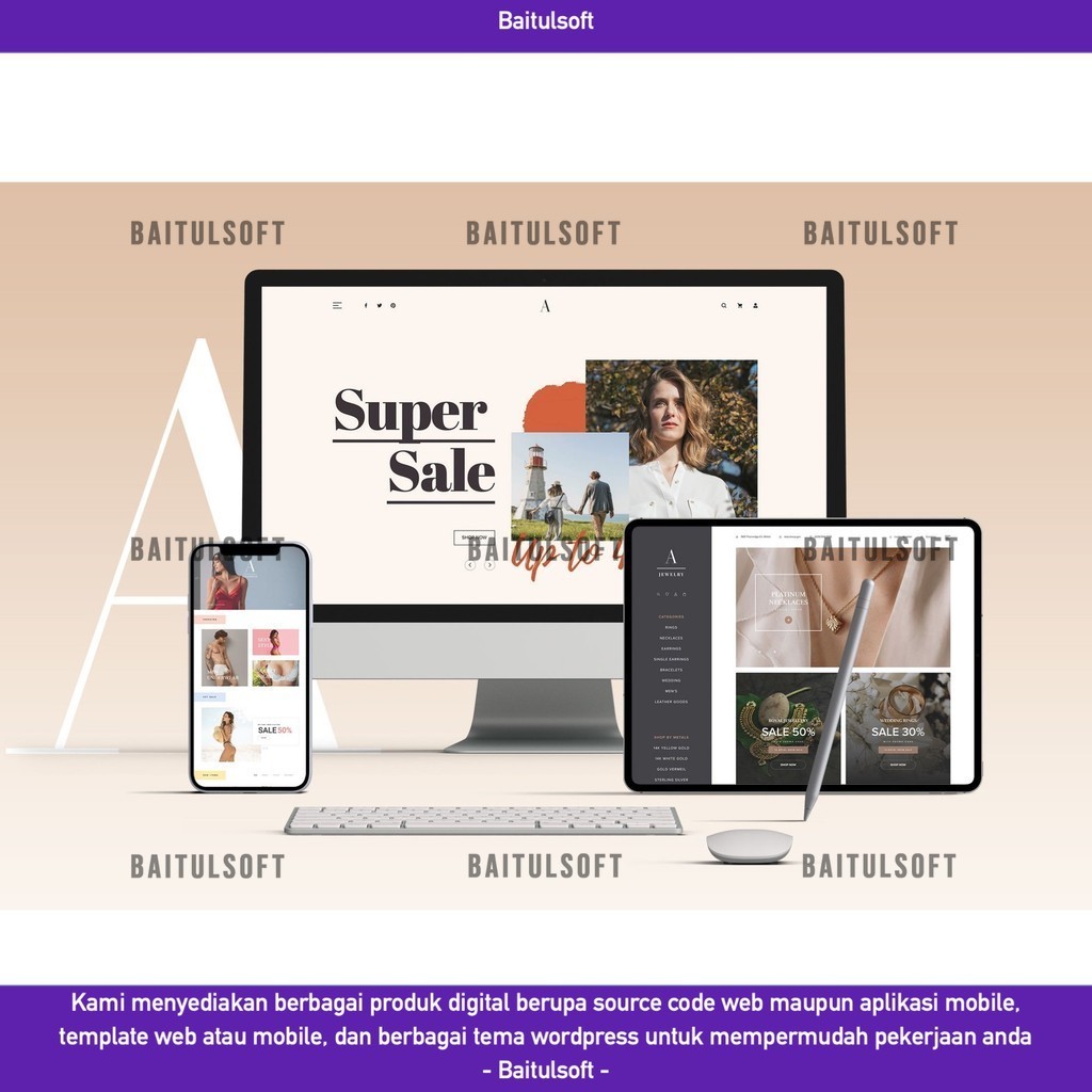 TEMA WEB  ARUM - MULTIPURPOSE WOOCOMMERCE THEME WORDPRESS THEME D5400 BAITULSOFT LISENSI ORIGINAL FULL VERSION