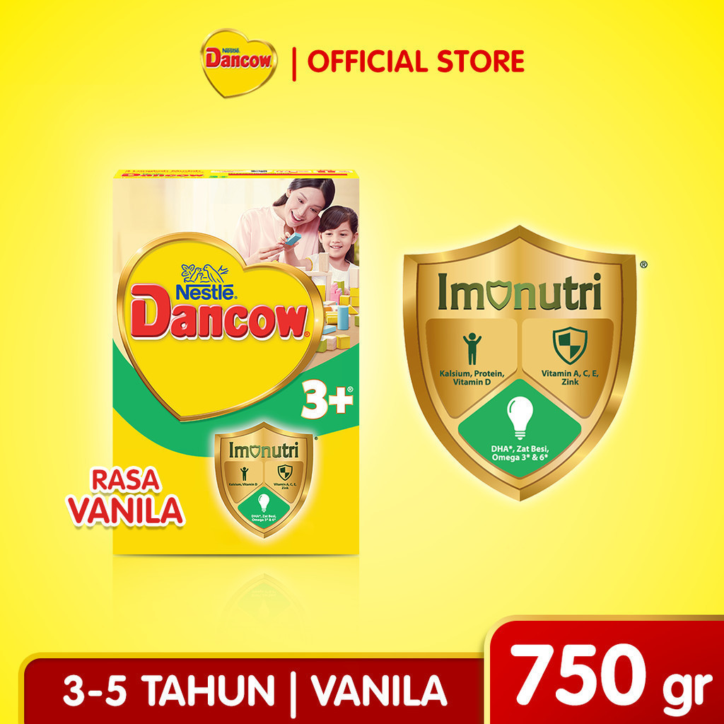 DANCOW 3+ Vanila 750g