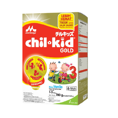 CHIL KID GOLD VANILA BOX 780GR