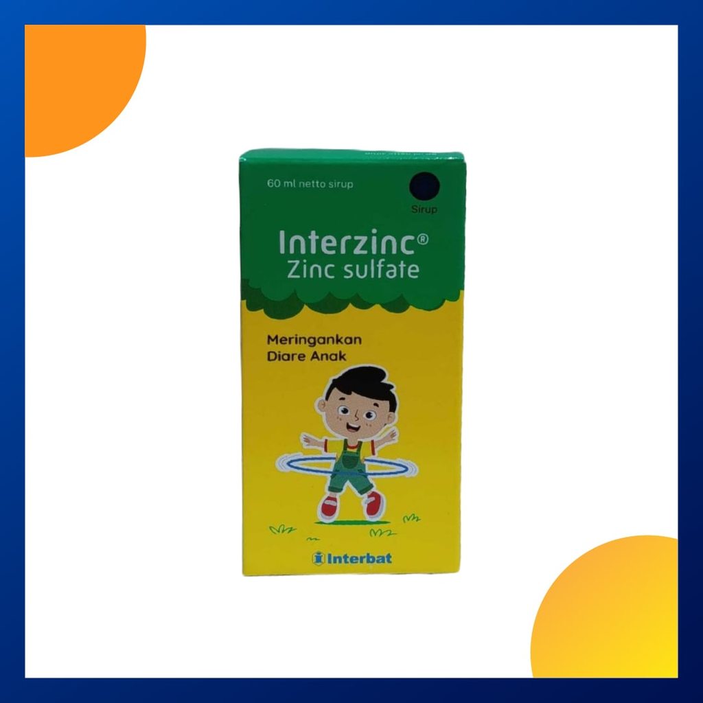INTERZINC SIRUP 1 BOTOL @ 60 ML