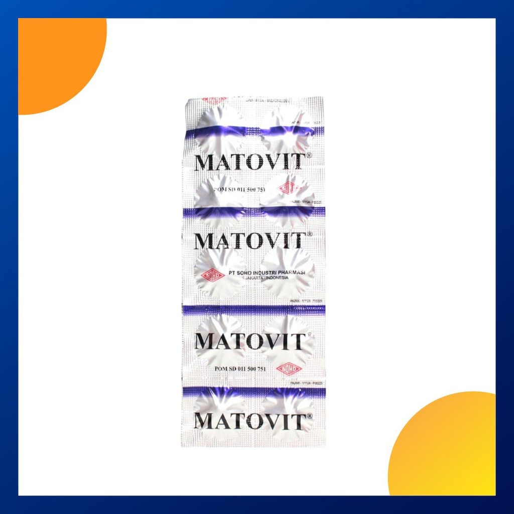 Matovit Strip Isi 10 Tablet