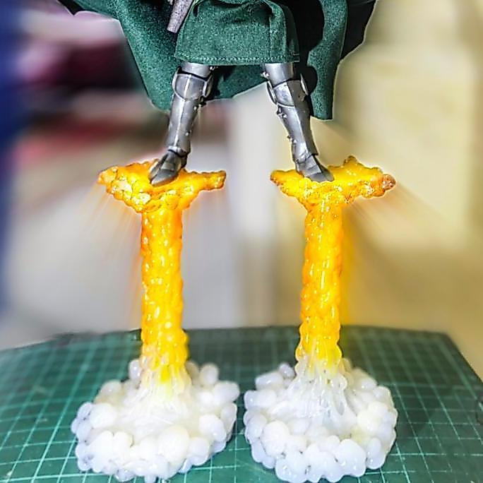 EFFECT FIGURE JET FIRE IRON MAN PHG99