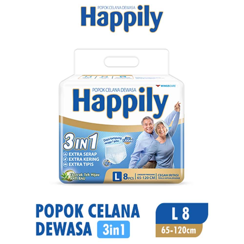 HAPPILY ADULT PANTS LARGE 8's