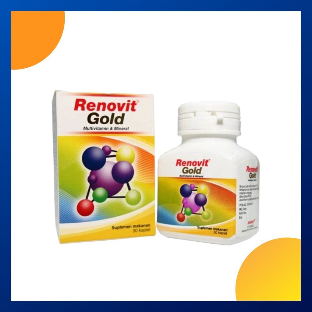 Renovit Gold Botol 30 Kaplet