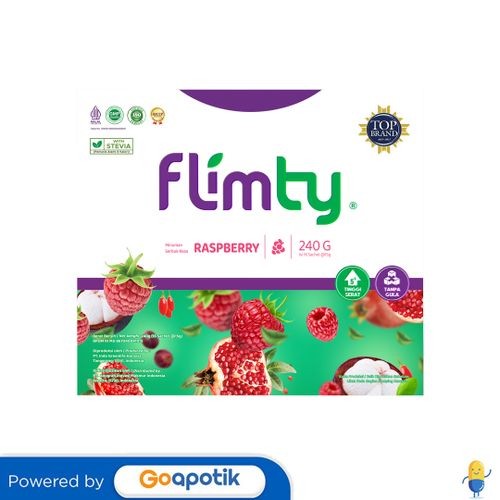 Flimty Rasa Raspberry 15 Gram Box 16 Sachet