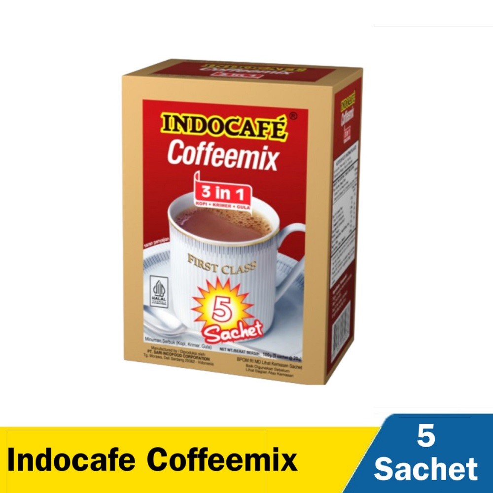 INDOCAFE COFFEE MIX  5X20g
