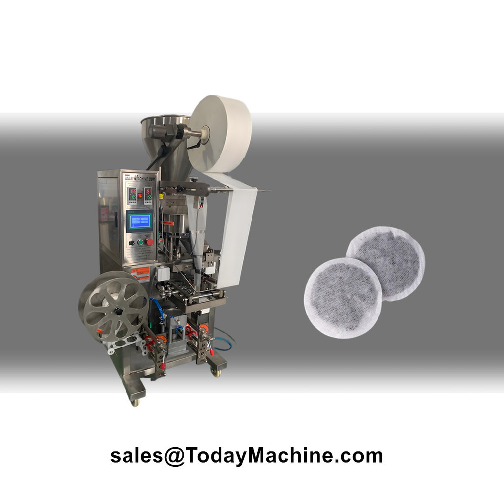 Automatic Filter Round Sachet Packaging Soft Round Tea Bag Coffee Pod Packing Machine