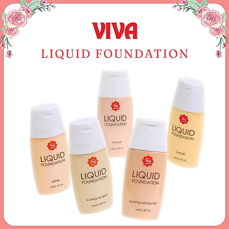 Viva Liquid Foundation 30ml/Alas Bedak