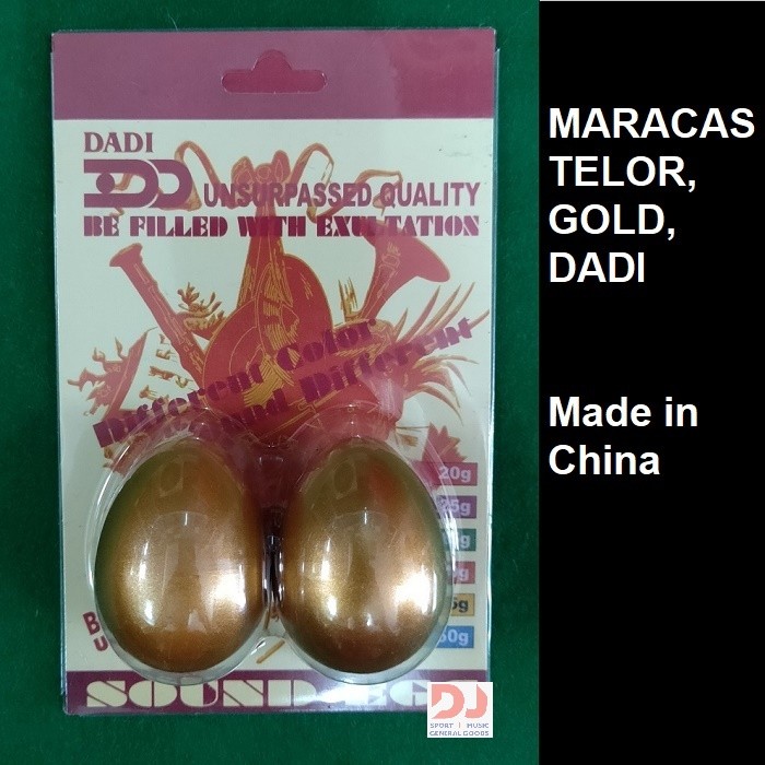 MARACAS TELUR, DADI