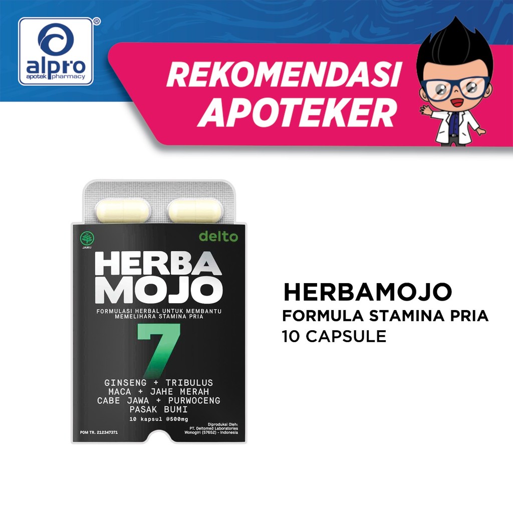 Herbamojo 10 Kapsul/ (FCS)