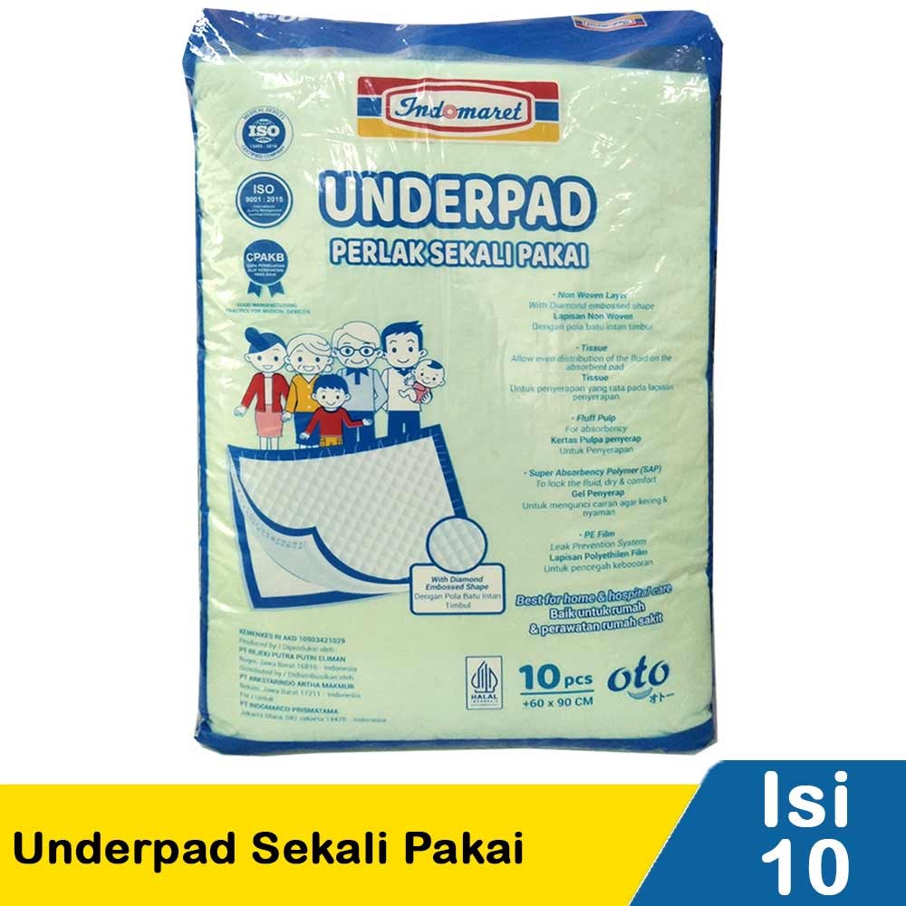 INDOMARET UNDERPAD 10'S