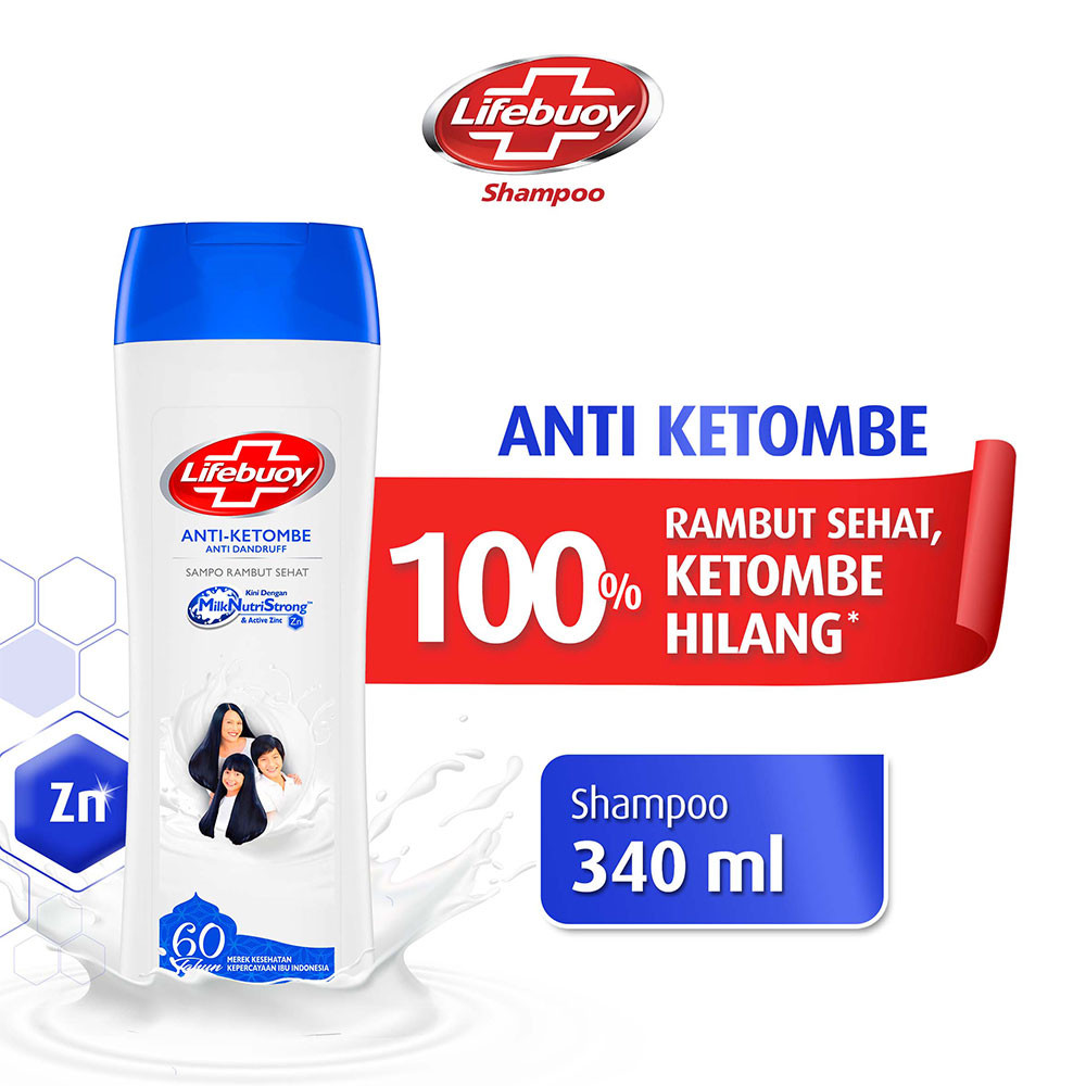 LIFEBUOY SHAMPOO ANTI DANDRUFF 340mL