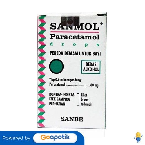 Sanmol Drops Isi 15 Ml Botol