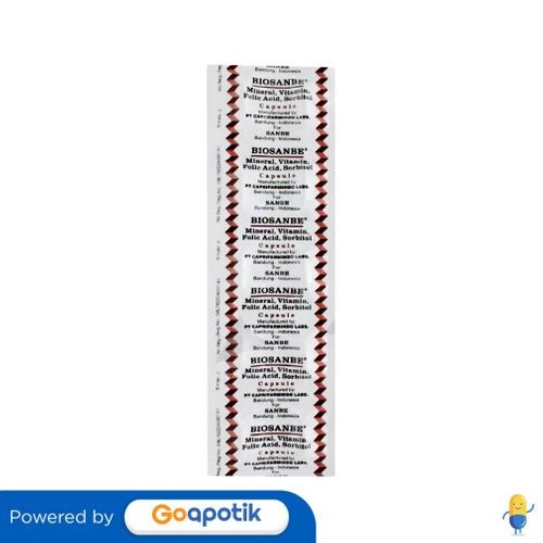 Biosanbe Strip Isi 10 Kapsul