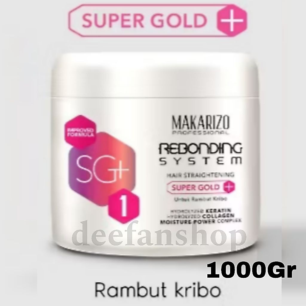 MAKARIZO Rebonding System Smoothing Pelurus Rambut
