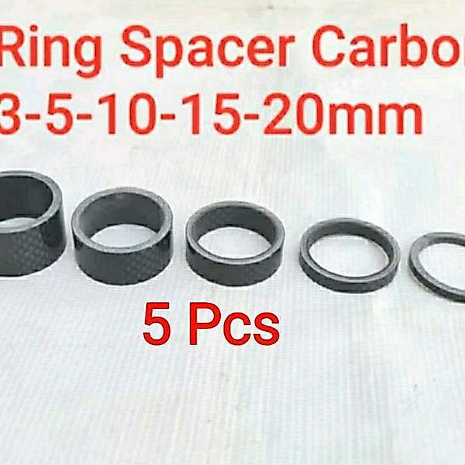 Cycle- Ring Spacer Set Carbon - Ring Spacer Fork Sepeda