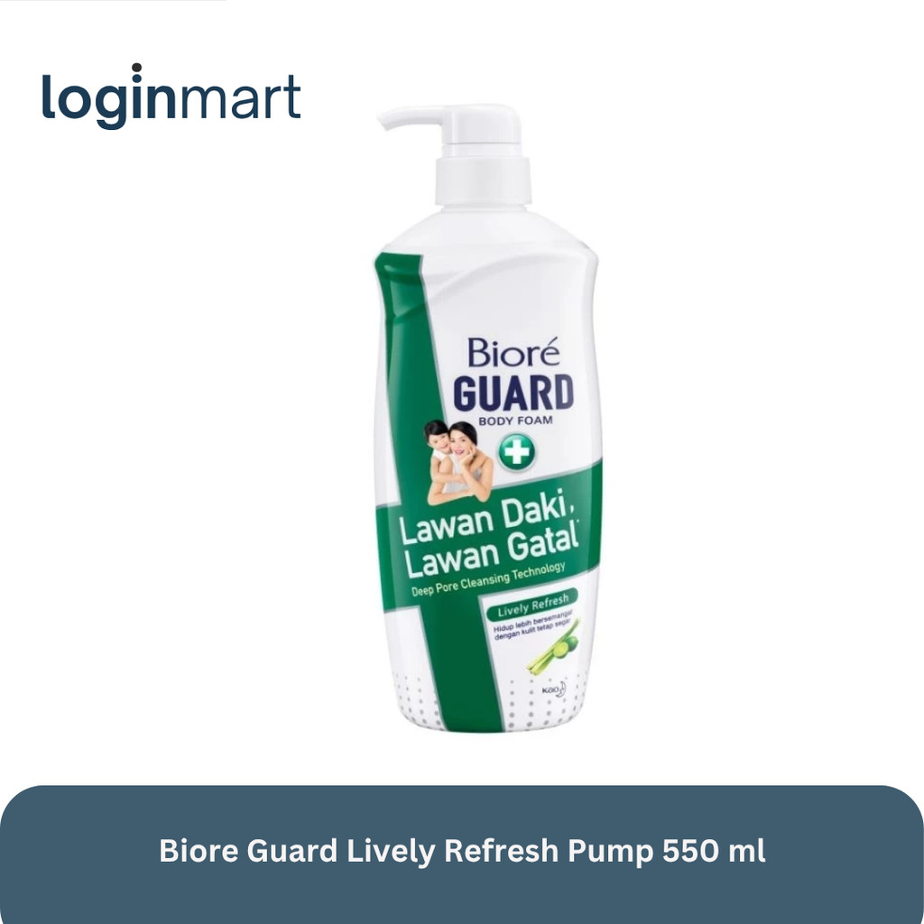Biore Guard Lively Refresh Pump 550 ml