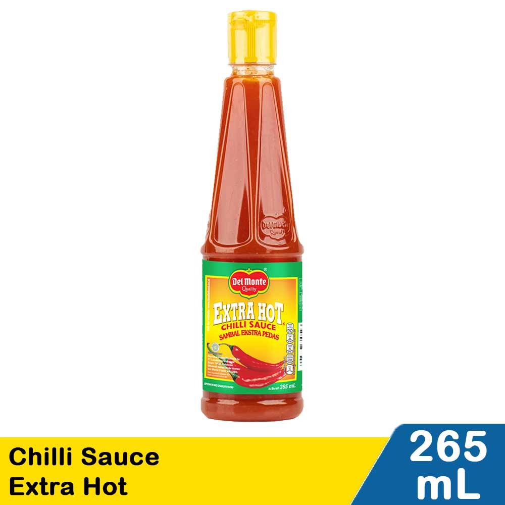 DELMONTE CHILLI SAUCE EXTRA HOT 270/265mL