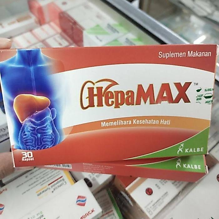 HepaMAX box isi 30 kapsul