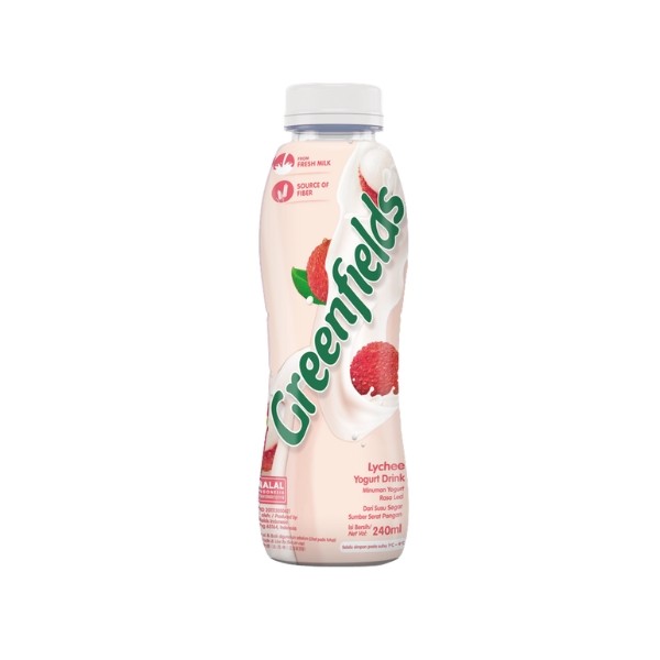 GREENFIELDS DRINK YOGURT LYCHEE 240 ML