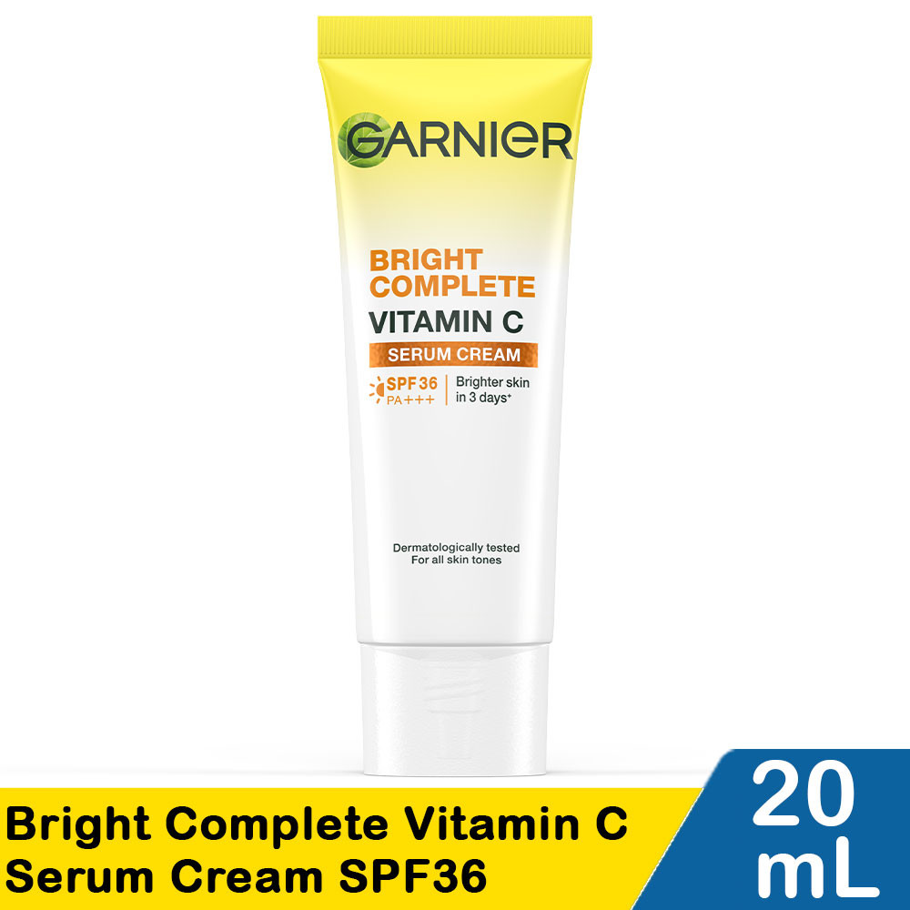 GARNIER BRIGHT COMPLETE VIT.C SERUM CRM SPF36 20mL