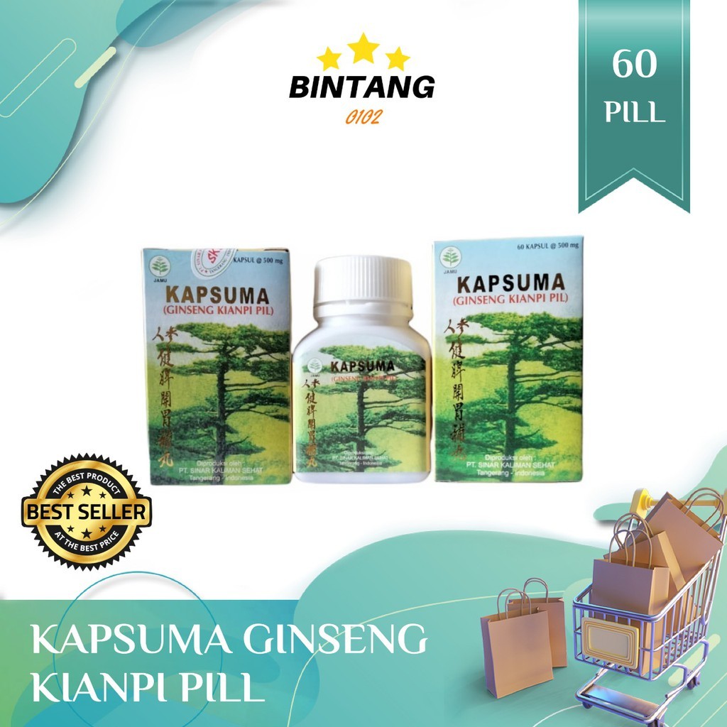 ALL READY Kapsuma ginseng pill
