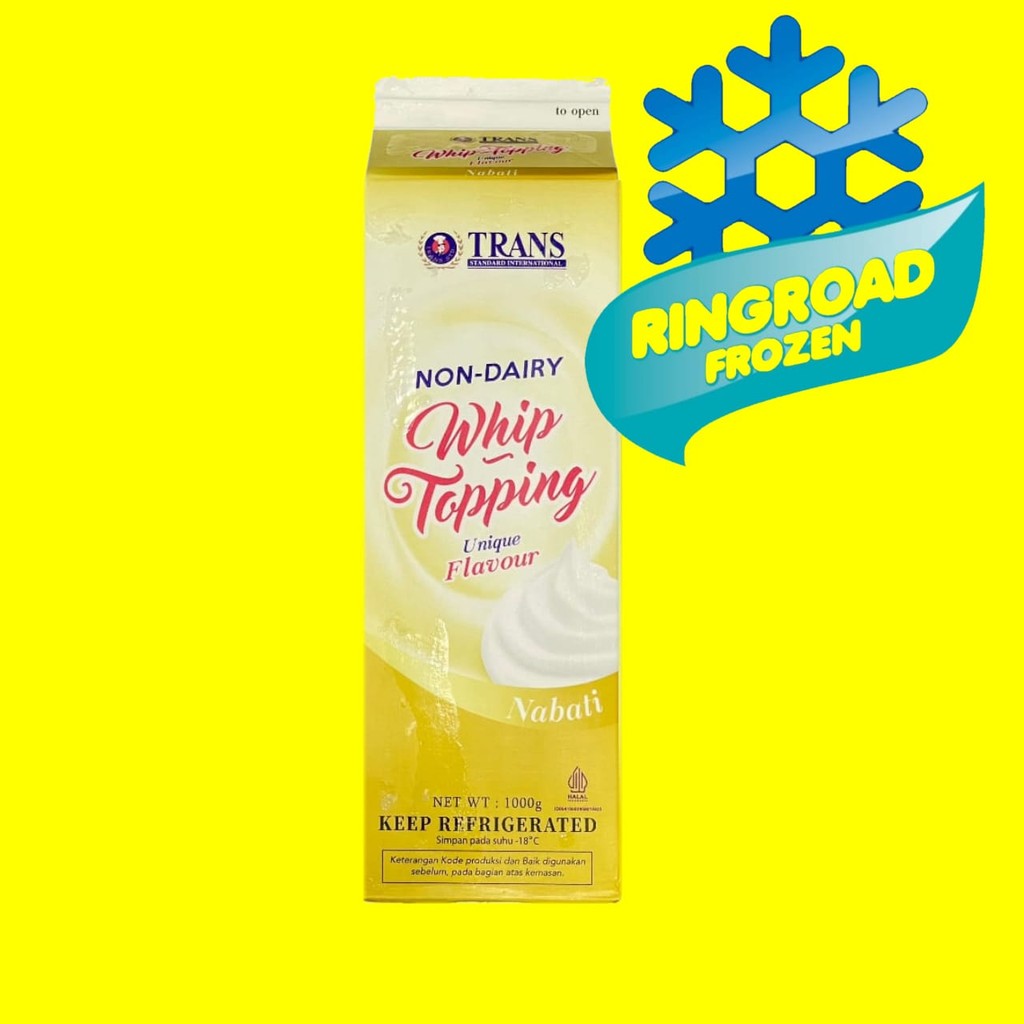 TRANS WHIP TOPPING - 1000 GR