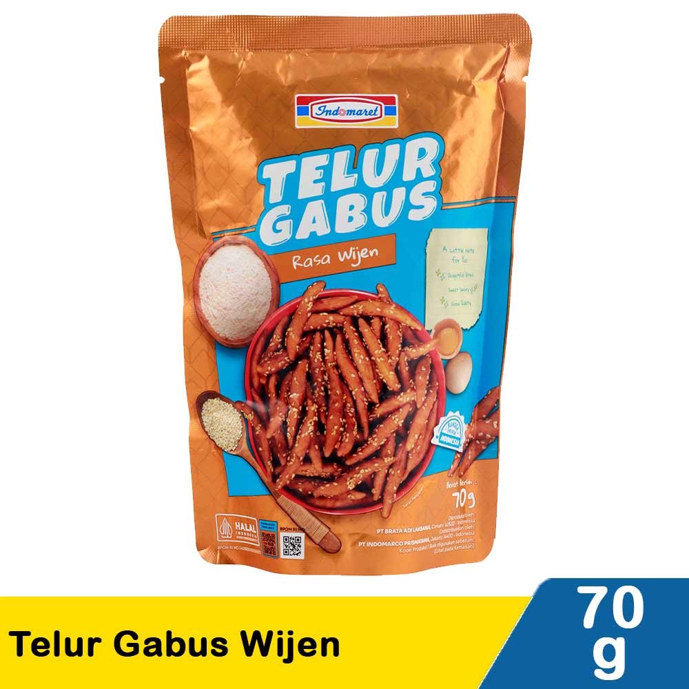 INDOMARET TELUR GABUS WIJEN 70g