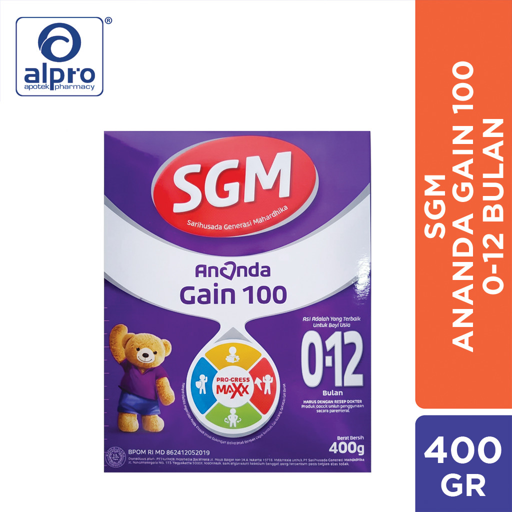 Sgm Ananda Gain 100 400Gr
