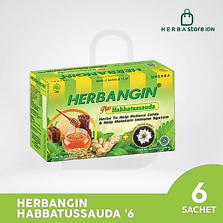 Herba Herbangin Plus Habbatussauda ( 6 Pcs )