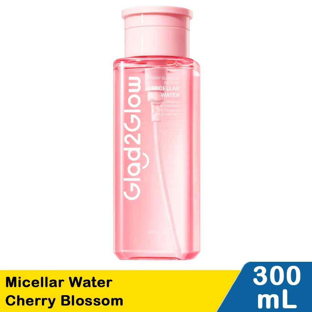 GLAD2GLOW MICELLAR WATER CHERRY BLOSSOM 300mL