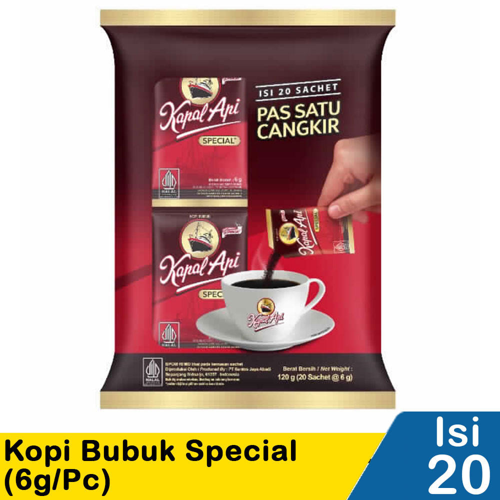 KAPAL API KOPI BUBUK SPECIAL 20x6g