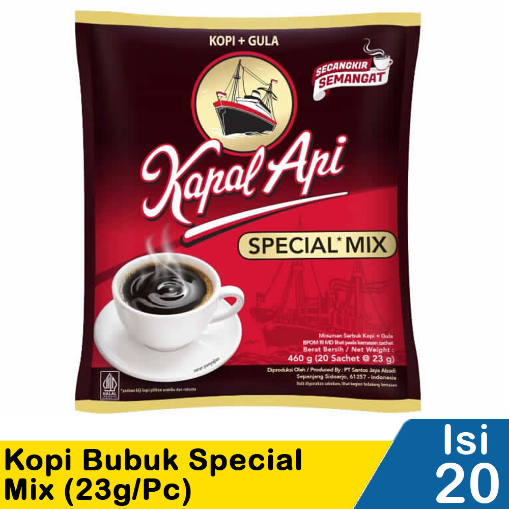 KAPAL API KOPI BUBUK SPECIAL MIX 20x23g