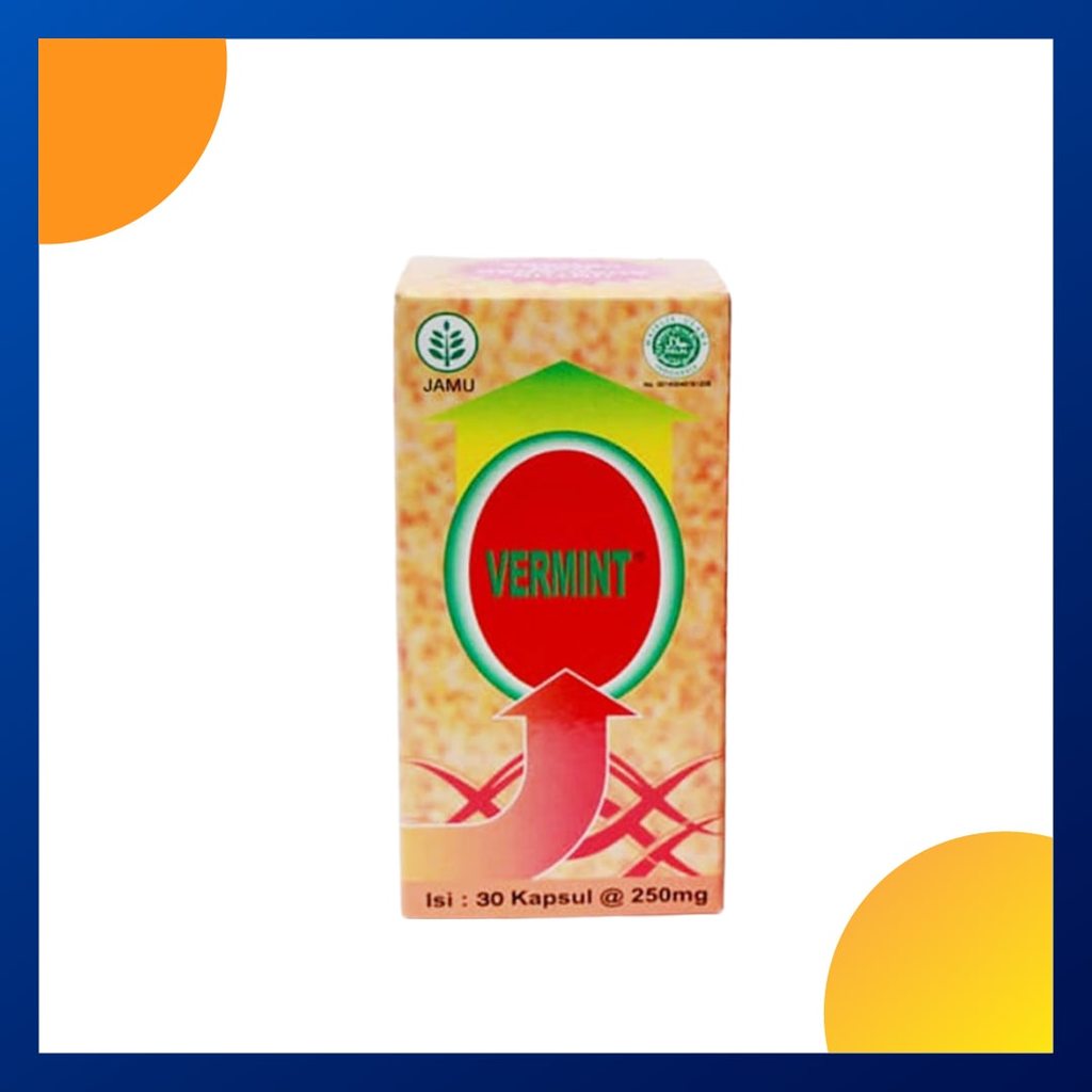 Vermint Kapsul Cacing Box 30 Kapsul