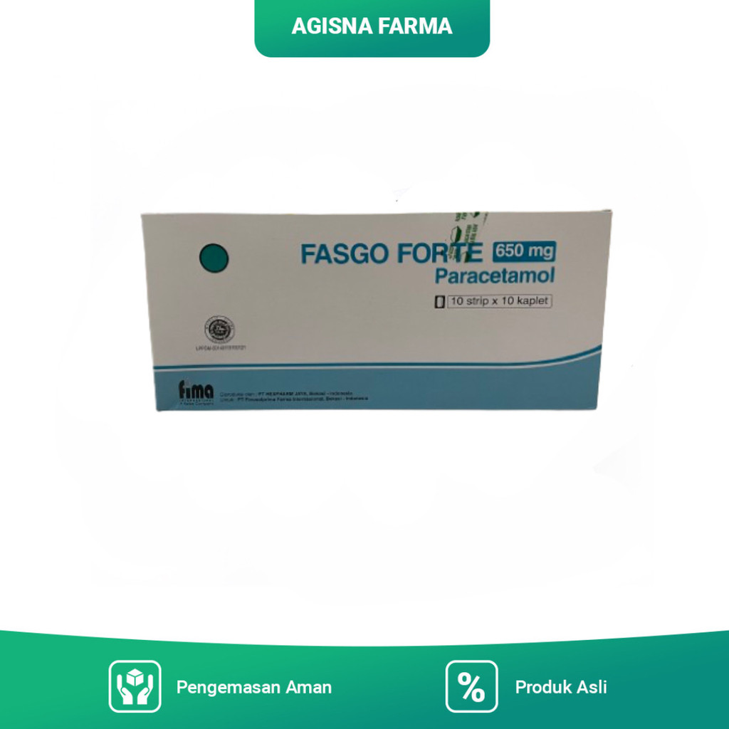 Fasgo forte 650mg perbox