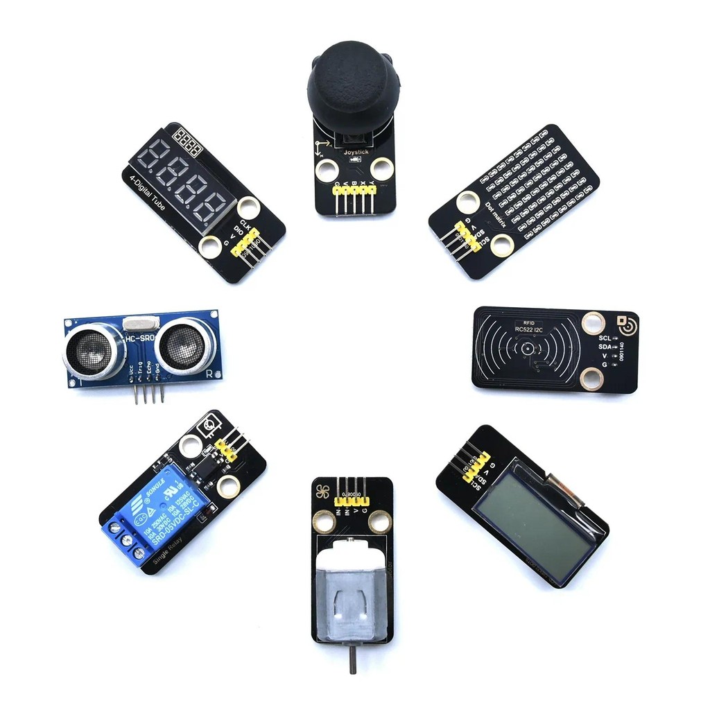 ESP32 Ultimate Starter Kit with 30+ Sensors for Microcontroller Programming