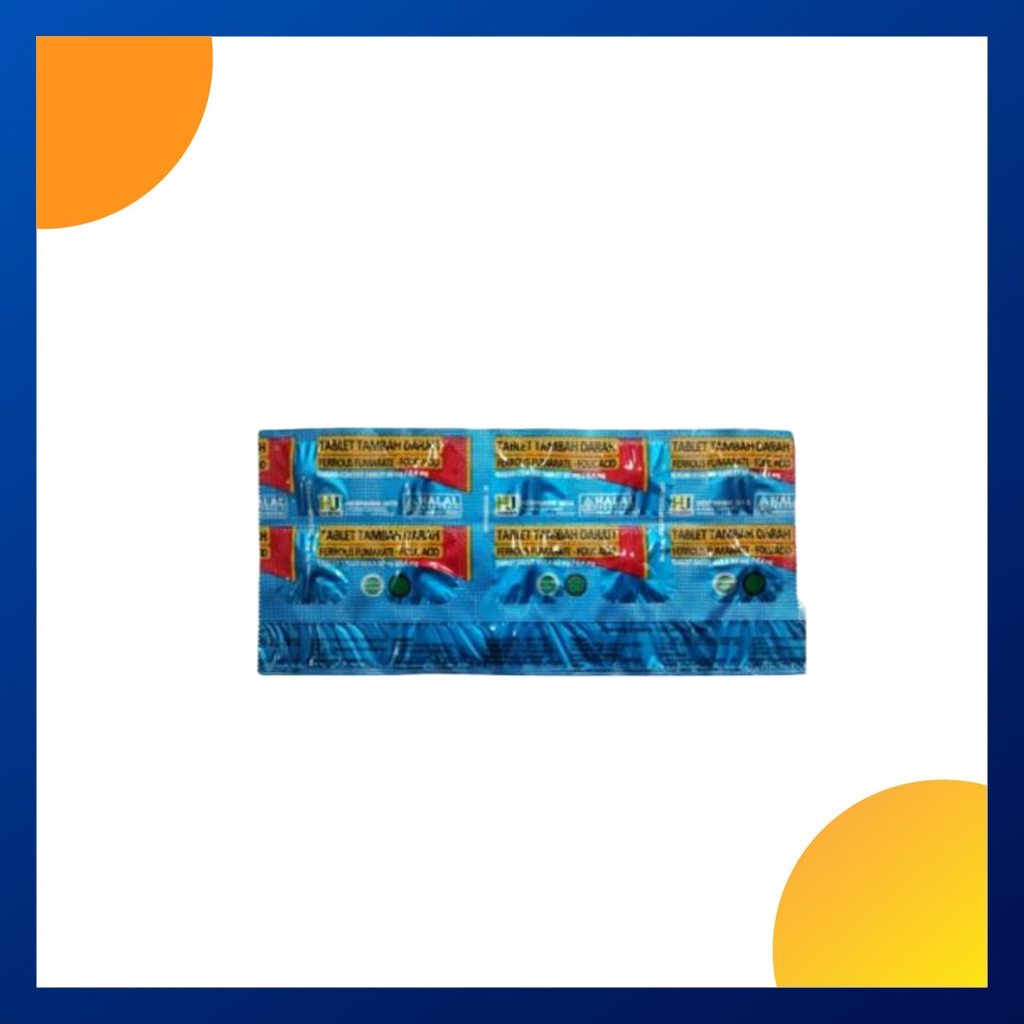 Tablet Tambah Darah Hexpharm Strip 10 Tablet