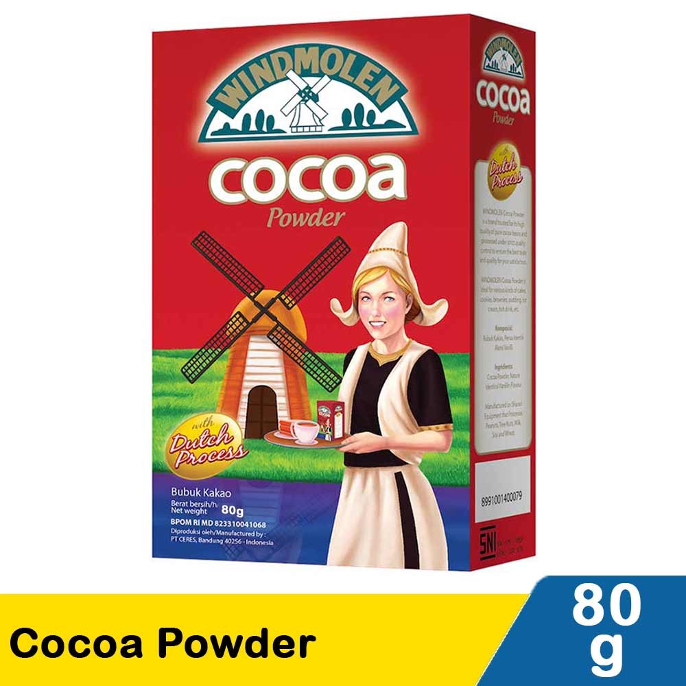 WINDMOLEN COCOA POWDER 90/80g