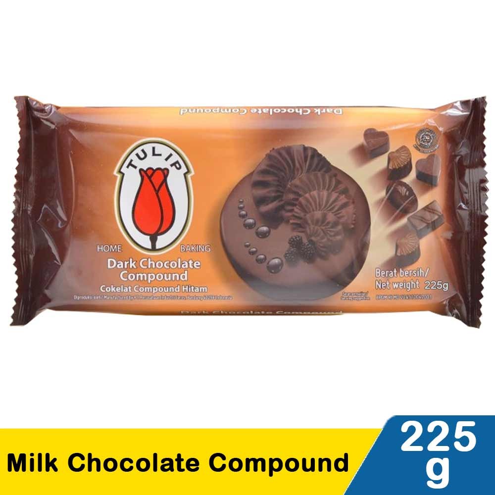 TULIP MILK CHOCOLATE COMPOUND  250/225g