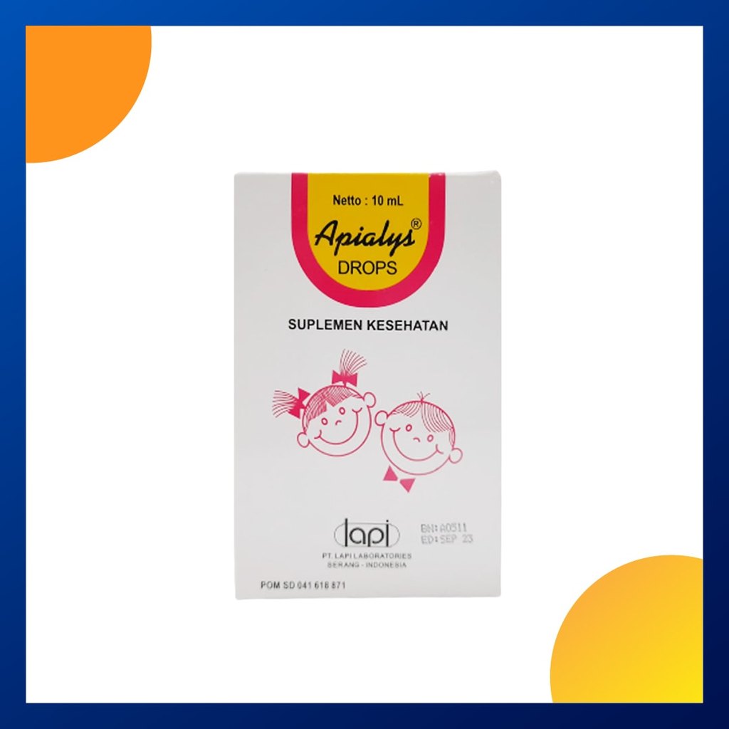 Apialys Drops Isi 10 Ml Botol