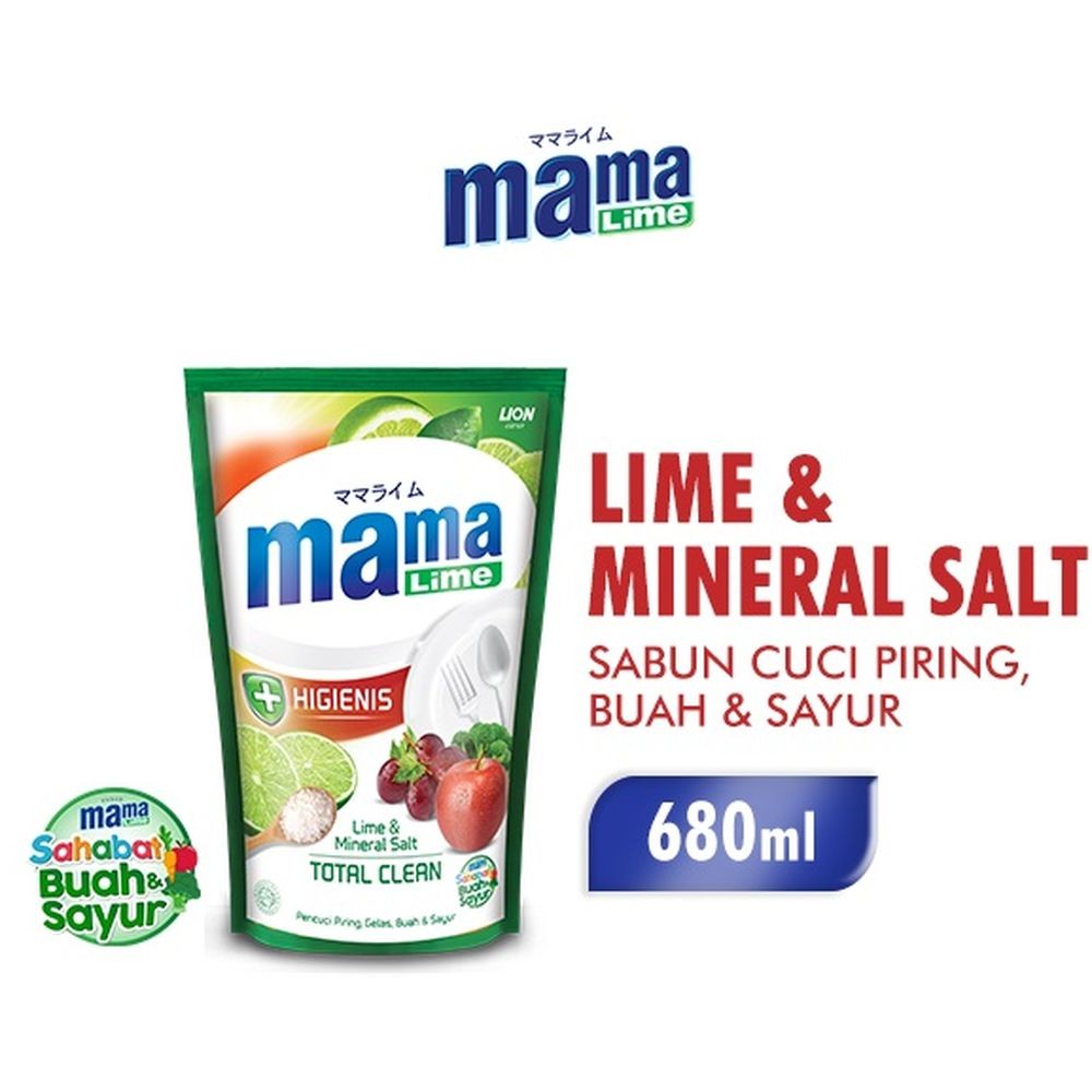 MAMA LIME CAIRAN PENCUCI PIRING REFILL  780/680mL