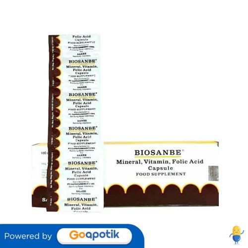Biosanbe Box Isi 100 Kapsul