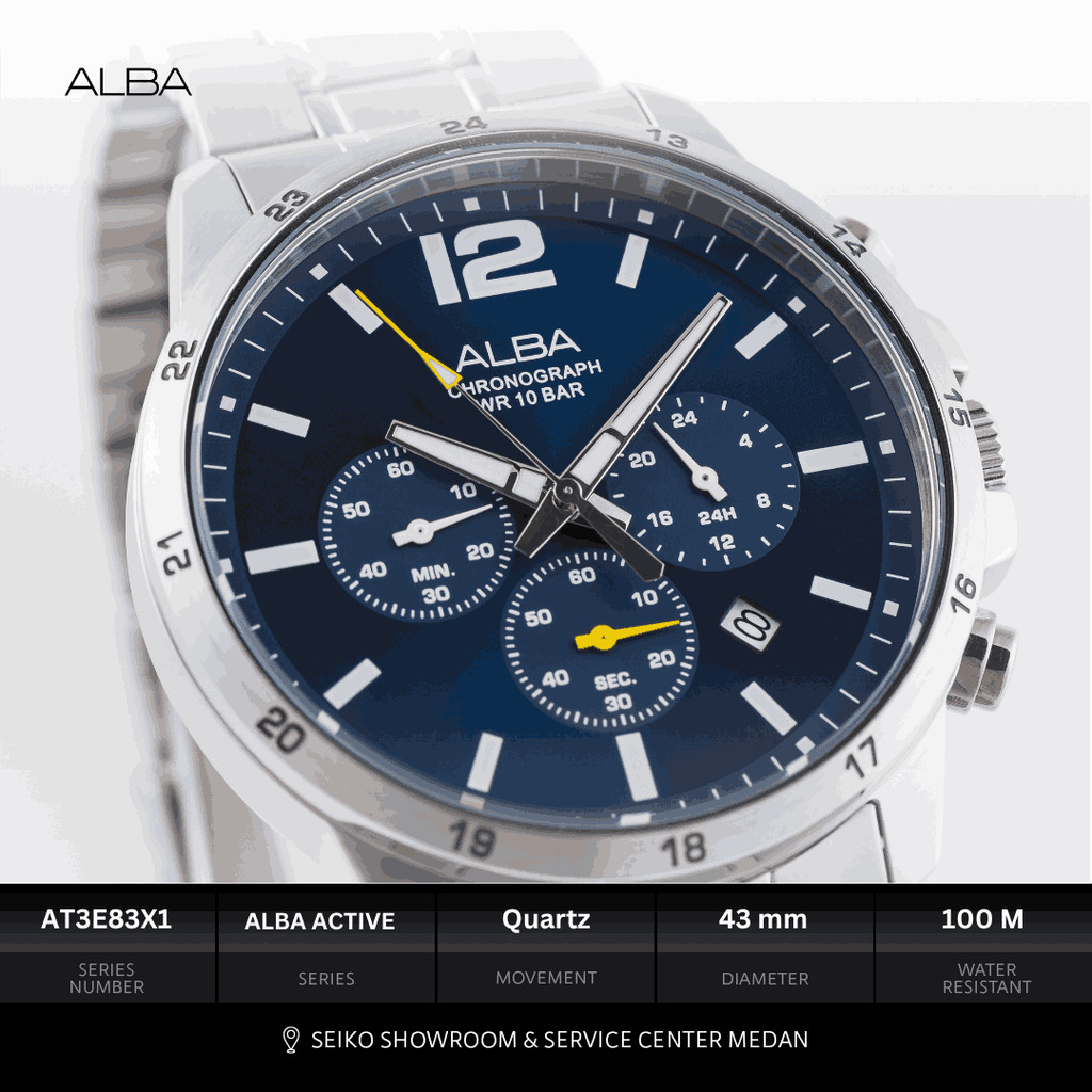 Alba Active AT3E83X1 Chronograph