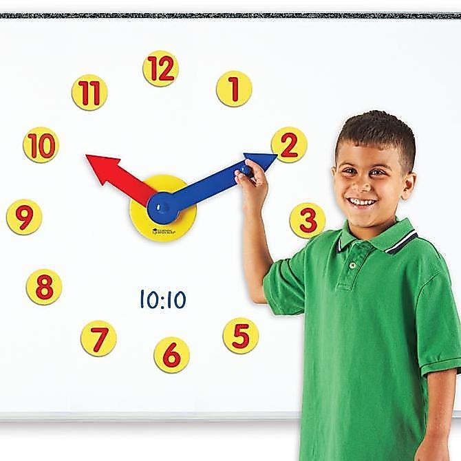 Learning Resources Magnetic Time Activity Set