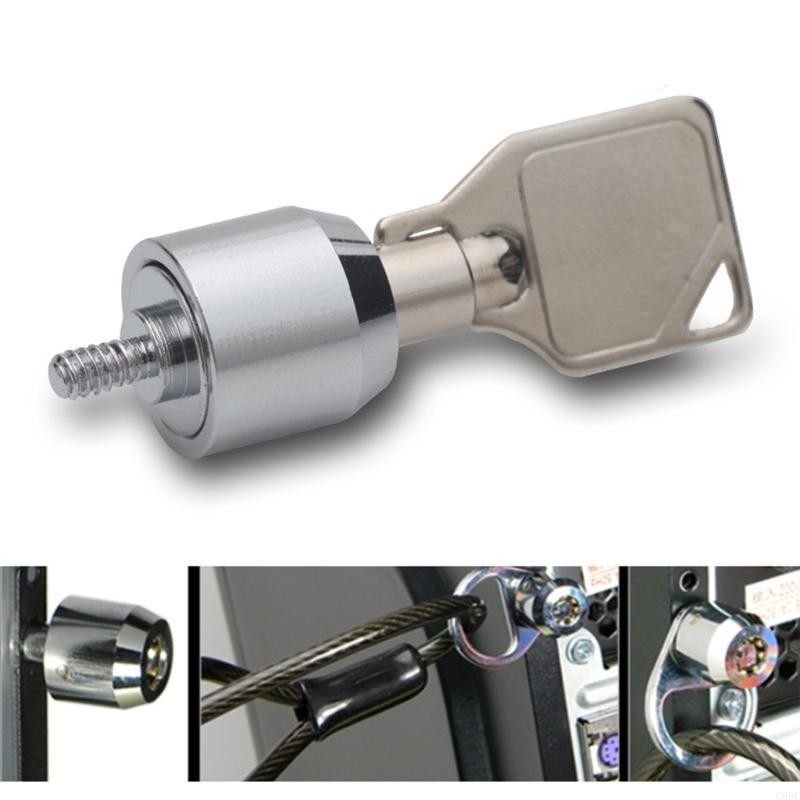 G8DF Small Keys Lock Cylinder-shaped Lock Mini Lock for Computer Case